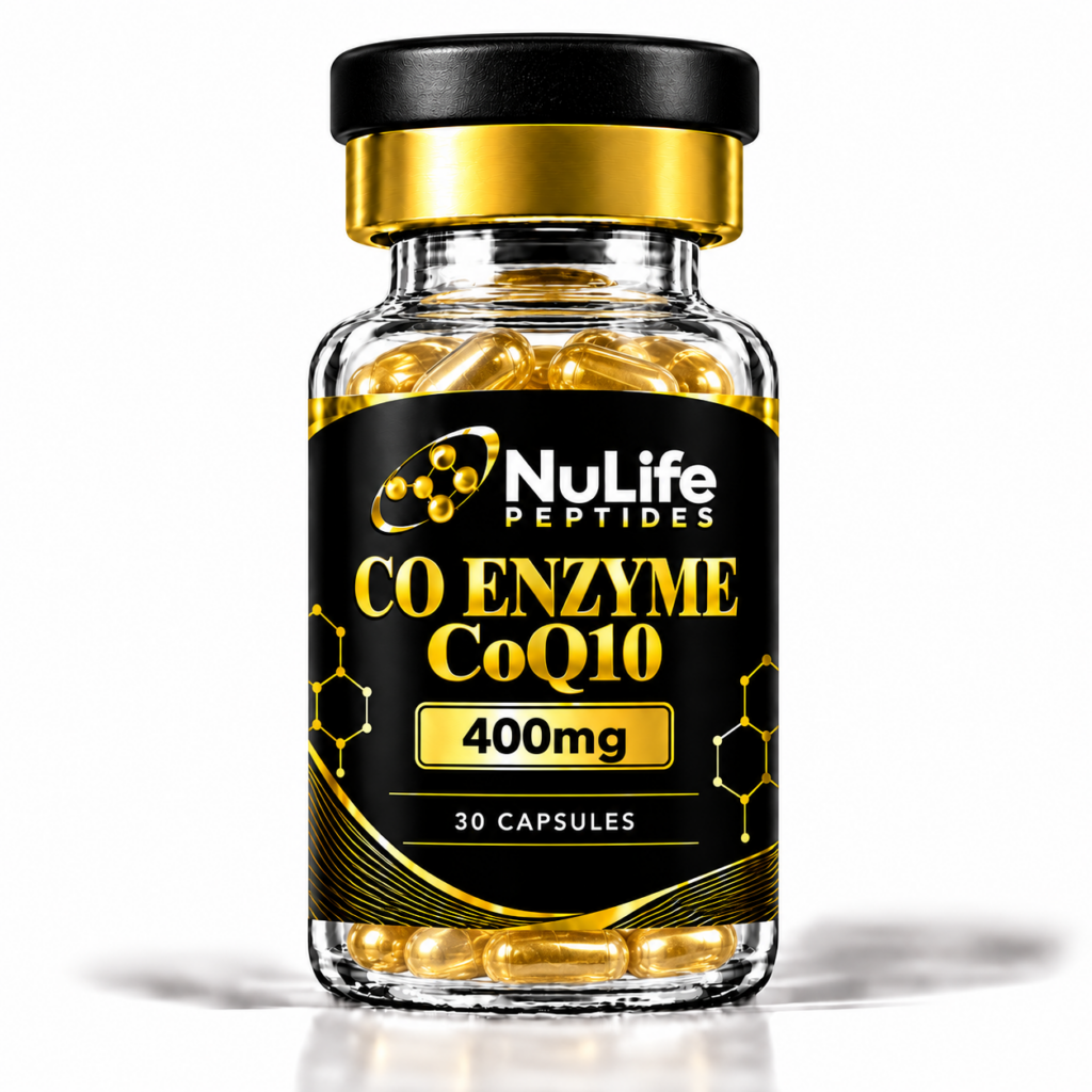 Co Enzyme CoQ10 400mg · 30 capsules product mockup